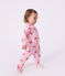 Babies' heart-print cotton pyjama suit MARQUISE /PEACHY