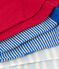 Children's Cotton Jersey Striped Socks - Pack of 3 variante 1