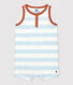 Babies' Striped Jersey Short Playsuit