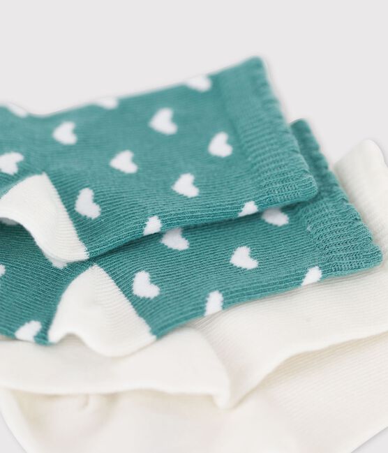 Babies' Heart Patterned Socks - 2-Pack variante 3