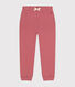 Girls' fleece jogging bottoms