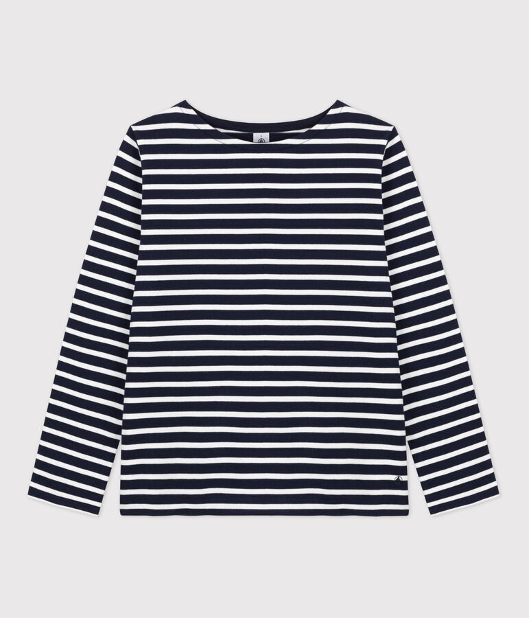 Women's Breton Cotton Top blue/white