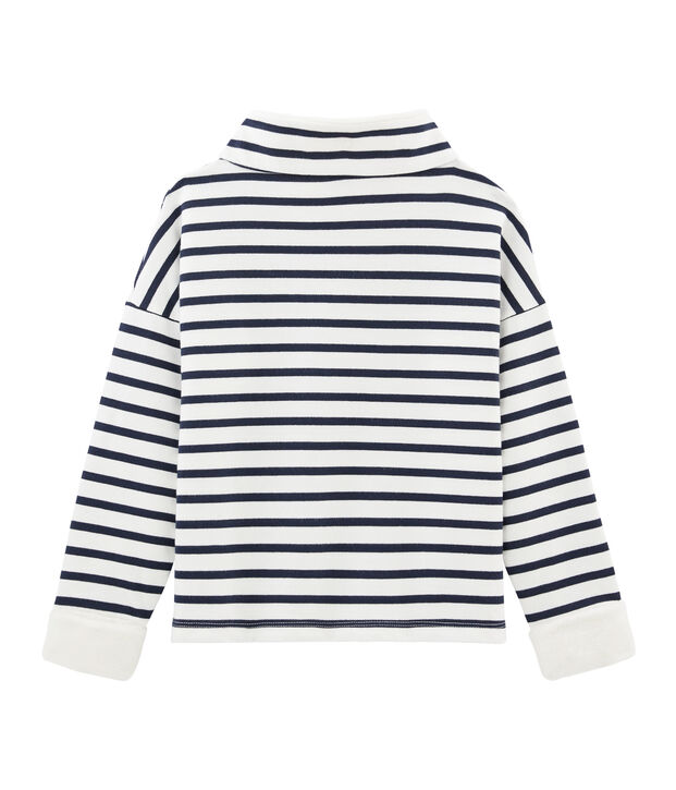 Boy's Sweatshirt white/blue