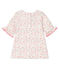 Baby Girls' Short-Sleeved Print Blouse white/multicolor
