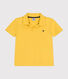 Boys' Short-Sleeved Cotton Polo Shirt