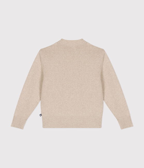 Girls' wool and cotton jumper AVALANCHE /CORRIDA