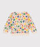 Little boys' fleece sweatshirt AVALANCHE white/MULTICO