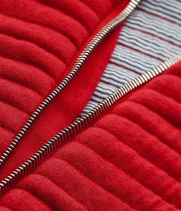 Sleeveless jacket red