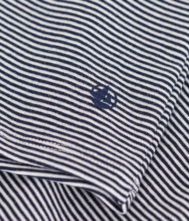 Women's Iconic Stripy Cotton Vest Top blue/white