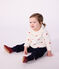 Babies' plain corduroy trousers SOIR