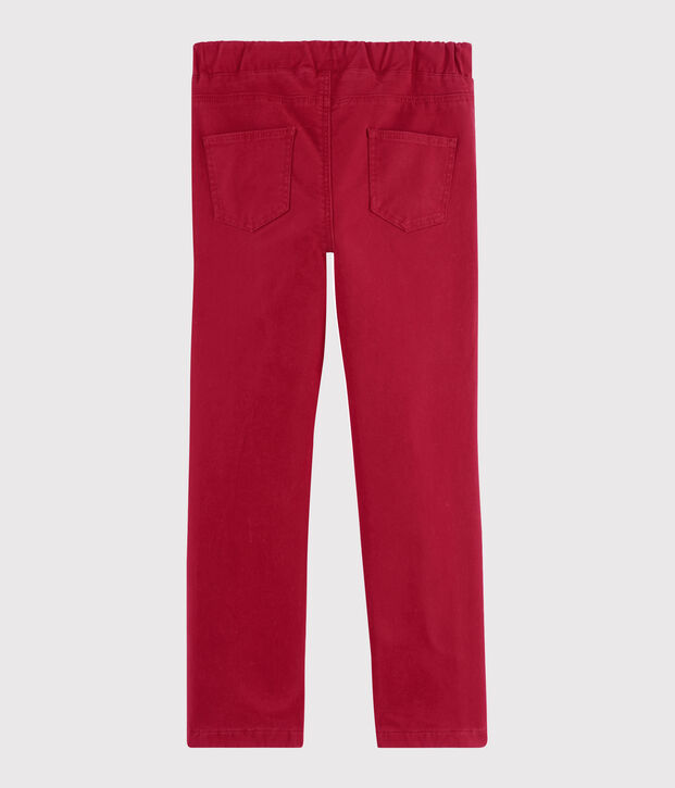 Boys' Warm Trousers red