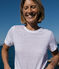 Women's Iconic Linen T-Shirt ECUME white