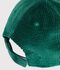 Children's cap in plain corduroy green