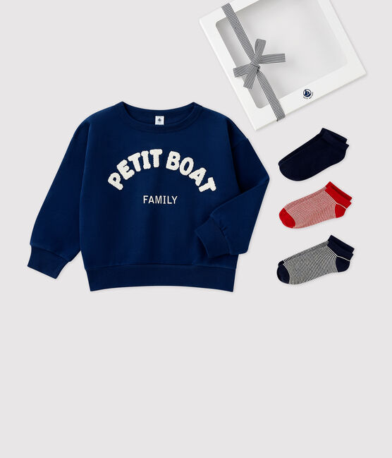Boys' Sweatshirt and Socks Gift Set variante 1