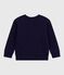 Children's plain cotton sweatshirt SOIR