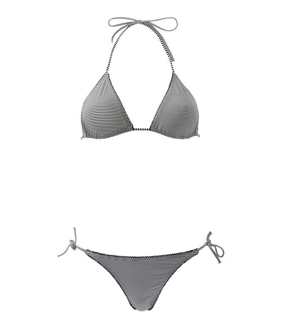 Women's 2-piece swimsuit ABYSSE blue/LAIT white