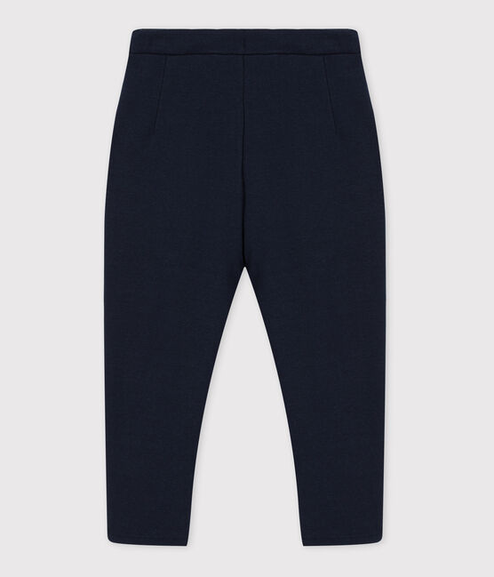 Unisex Warm Velour Fleece Trousers SMOKING blue