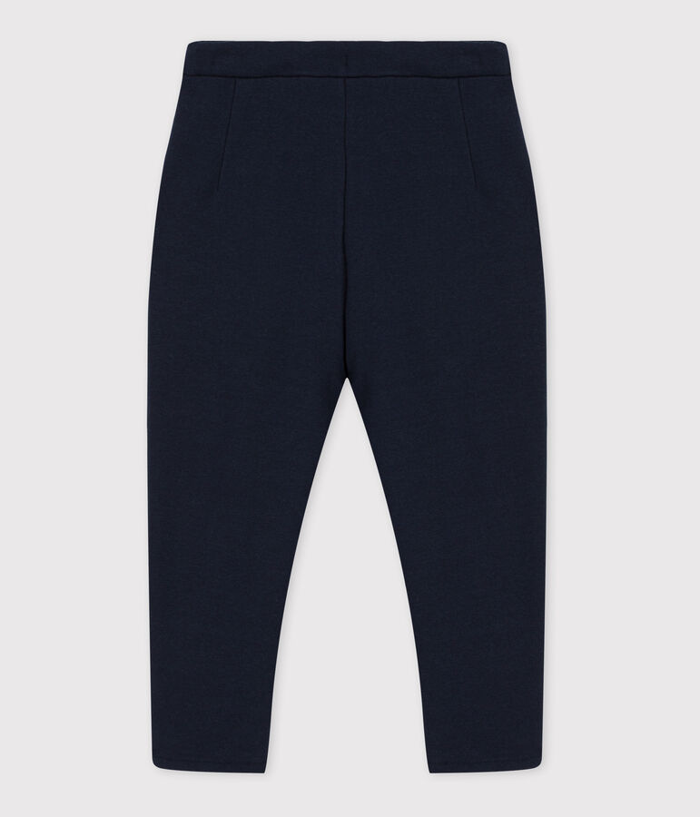 Unisex Warm Velour Fleece Trousers blue