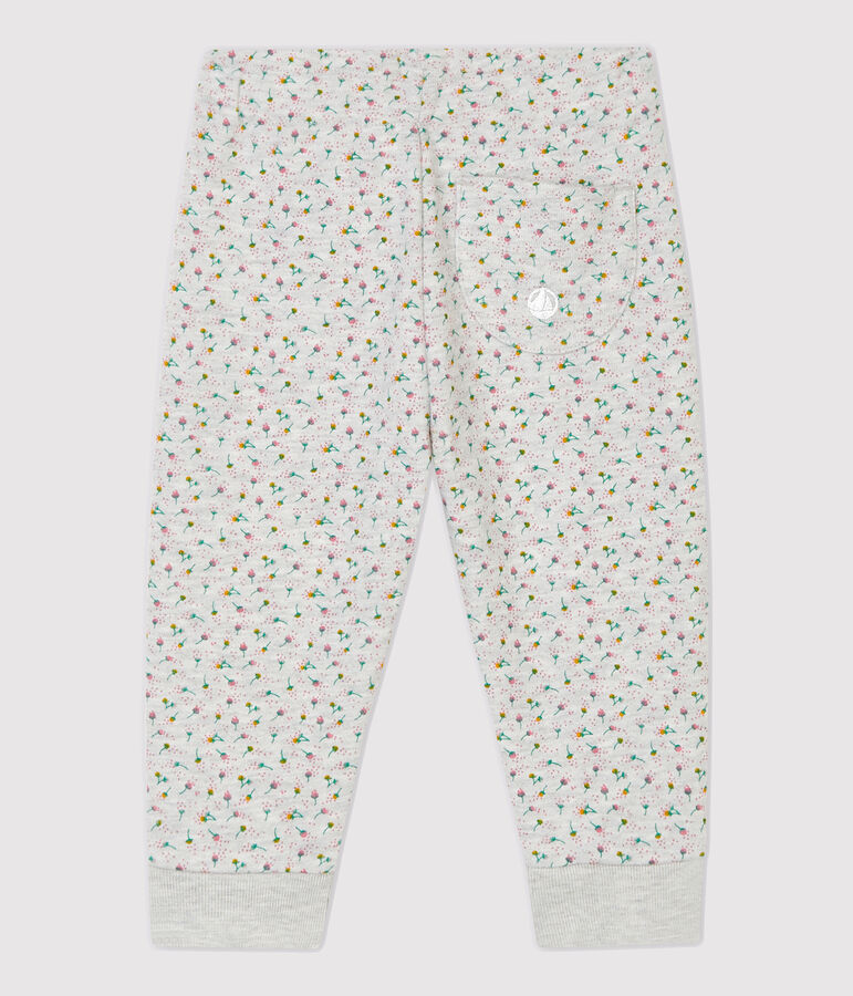Babies' Fleece Trousers grey/multicolor