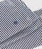 Babies' pinstripe print cotton leggings SMOKING blue/MARSHMALLOW white