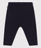 Babies' Quilted Tube Knit Trousers SMOKING blue