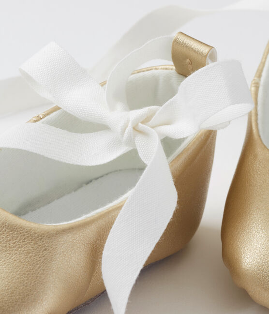 Baby girl's ballerina slippers DORE BRILLANT