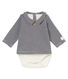 Baby boy's long sleeved tee-shirtbodysuit