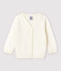 Baby Boys' Cotton and Linen Blend Knit Cardigan