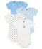 Baby Boys' Short-Sleeved Bodysuit - Set of 4 variante 1