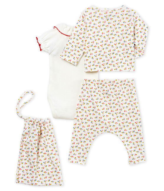 Baby girls' print clothing - 4-piece set variante 1