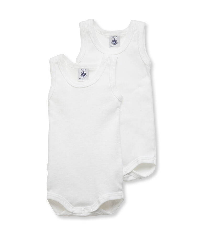 Baby Boys' Sleeveless Bodysuit - Set of 2 . set