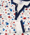 Boys' Tube Knit Pyjamas MARSHMALLOW white/MULTICO white