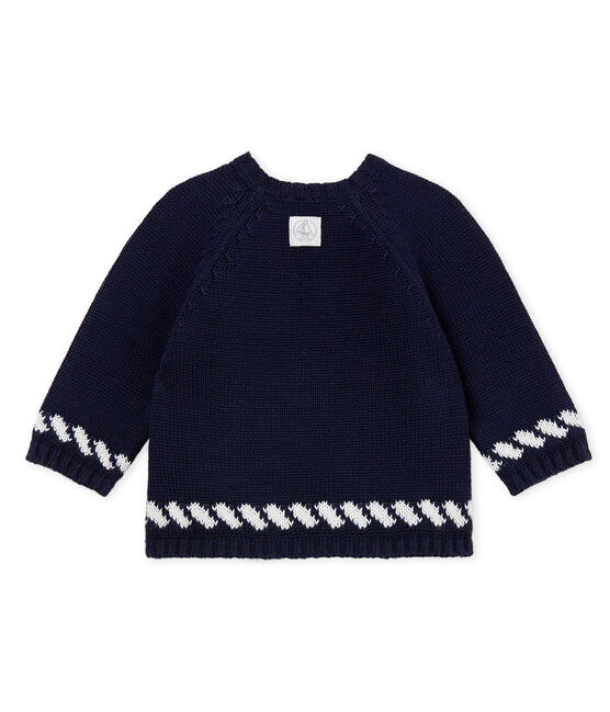 Baby boys' pullover SMOKING blue