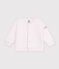 Babies' cardigan in thick cotton with a star motif BARELY