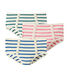 Set of 3 high 2x2 rib knickers woman