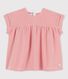 Babies' Organic Cotton Short-Sleeved Blouse