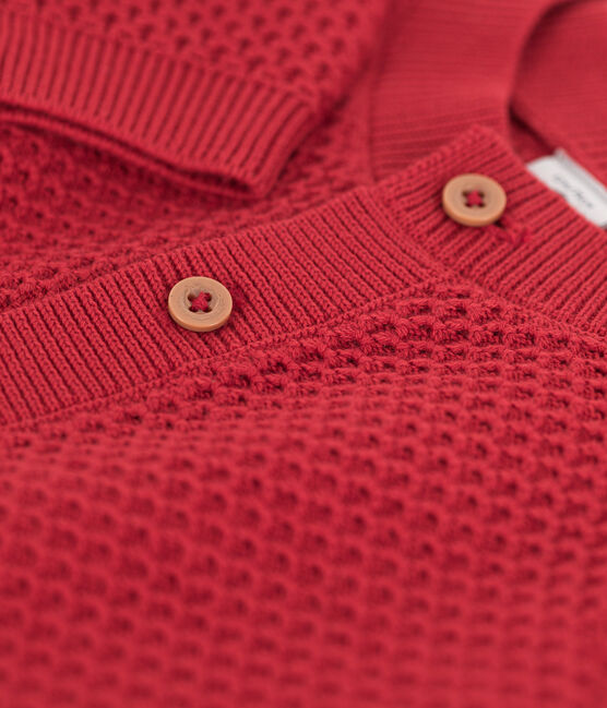 Babies' Cotton Knit Cardigan STOP