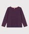 Women's Breton Cotton Top LITTORAL CHINE /STOP