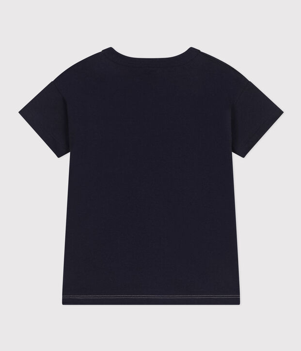 Boys' Jersey T-shirt blue/multicolor