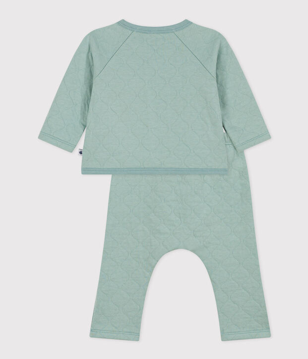 Babies' Tube Knit Clothing green