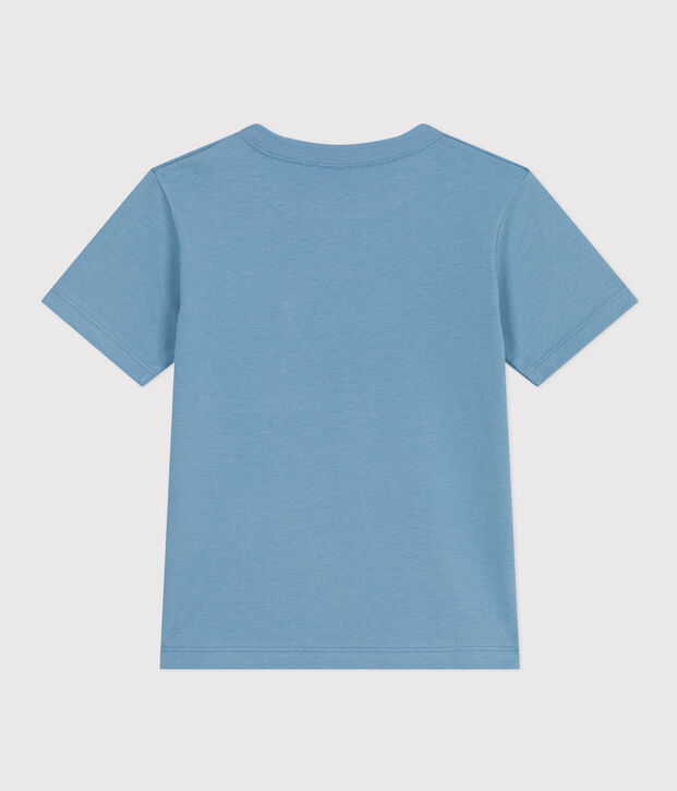 Boys' short-sleeved T-shirt blue