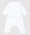 Babies' Marmot Patterned Organic Cotton Clothing - 2-Pack MARSHMALLOW white/GRIS grey