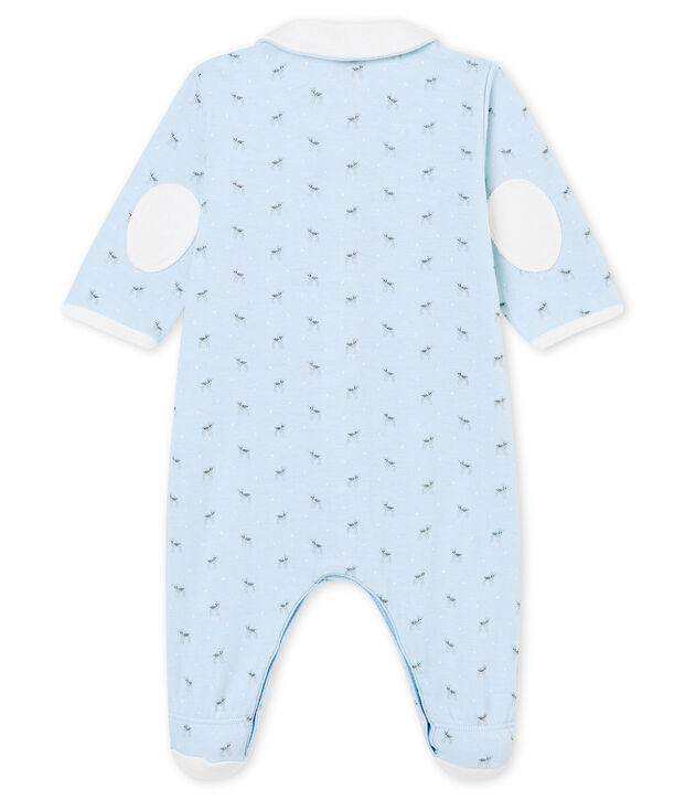 Baby boy's print tubic sleepsuit blue/multicolor