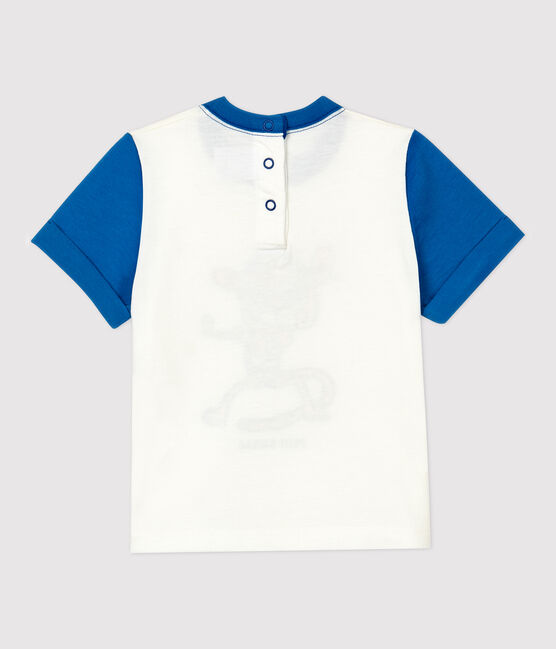 Babies' Cotton T-Shirt MARSHMALLOW white