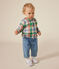 Babies' cotton gauze blouse AVALANCHE white/MULTICO