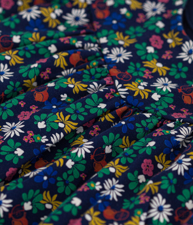 Babies' Sleeveless Jersey Dress blue/multicolor