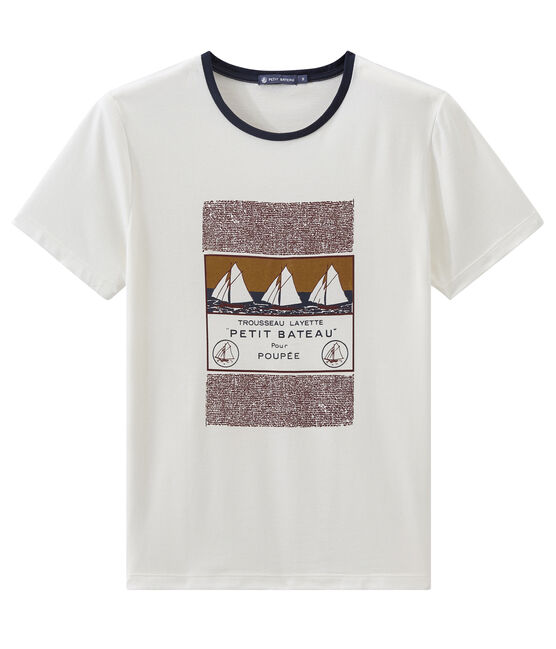 Unisex short sleeve tee-shirt MARSHMALLOW white