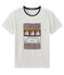 Unisex short sleeve tee-shirt MARSHMALLOW white