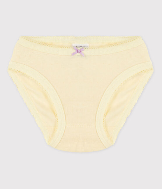 Girls' Cotton Briefs CITRONEL yellow