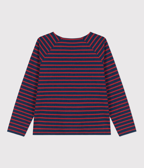 Women's Buttoned Breton Cotton Top LITTORAL /STOP